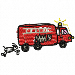 Cars Embroidery Design 7